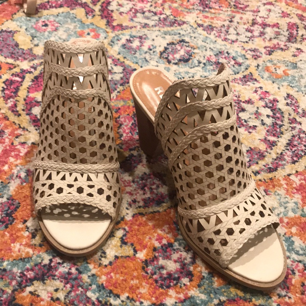 Cute heeled open toed shoes!